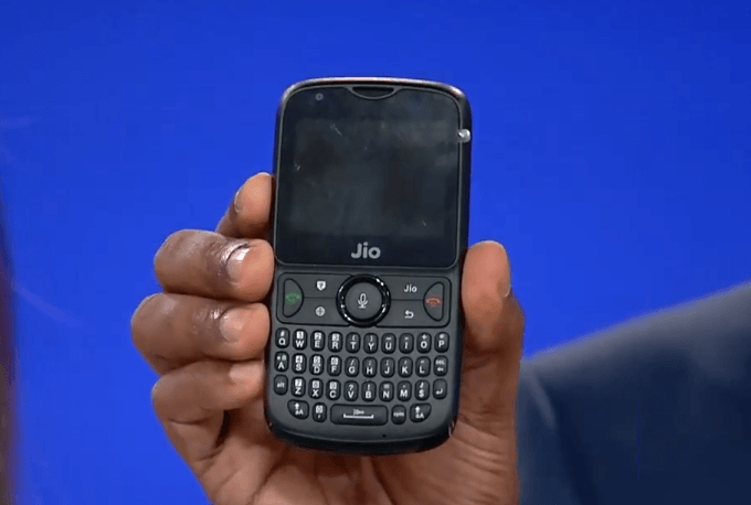 JioPhone 3 откажется от QWERTY-клавиатуры и станет полноценным смартфоном ценой около $60